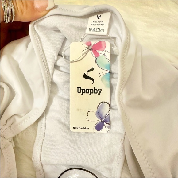 NWT UPOPHY Pleated Bikini Bottoms - Picture 4 of 4